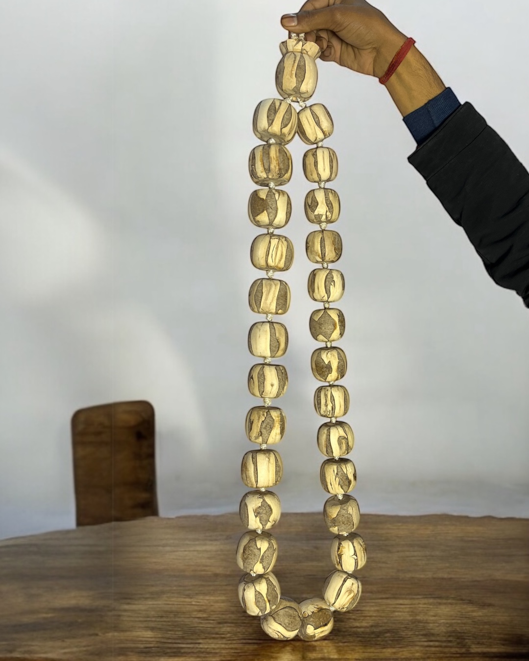 Photoroom_20251221_011801 27+1 Big Size Beads 100% Guaranteed Tulsimala - Image 1