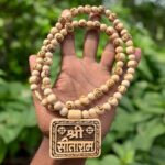 Shri Sita-Ram Locket With Ram Name Beads Tulsi Mala