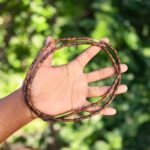 2 Round Brown Pure Tulsi Mala