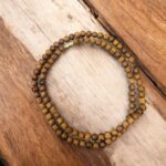 2 Round Brown Pure Tulsi Mala
