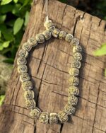 27+1 Big Size Radha Name Beads Pure Tulsi Mala