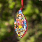 Shri Radha Rani Print Design Jap Bag