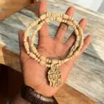 Radha Name Beads With Radha Krishna Locket Original Tulsimala