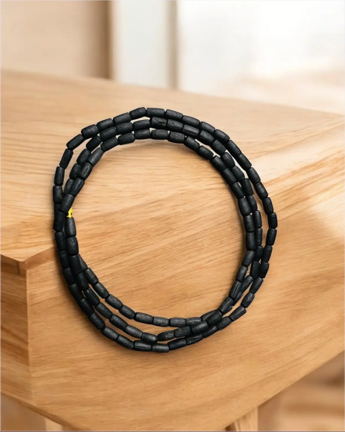 Screenshot 3 Round Black Pure Tulsi Mala - Image 1