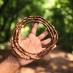 3 Round Original Long Beads and Small Beads Mix Original Tulsimala