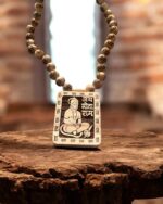 Hanuman ji Locket And Ram Name Original Tulsimala - Image 2