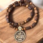 Big Size Shri Radha Name Original Tulsimala